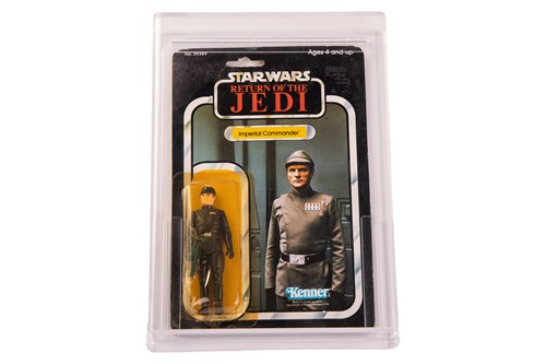 Lot Star Wars: a vintage Kenner Imperial Commander...