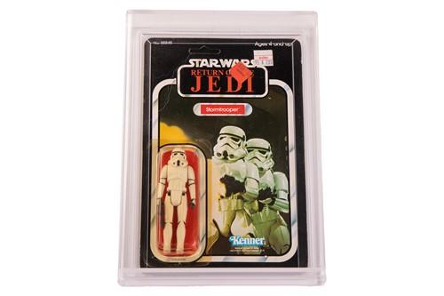 Lot Star Wars: a vintage Kenner Stormtrooper...