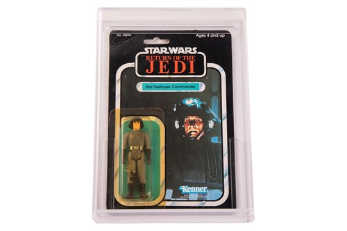 Lot Star Wars: a vintage Kenner Star Destroyer...