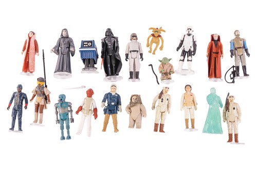 Lot 110 - Star Wars: a collection of loose vintage...