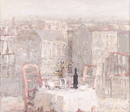 Lot 68 - Gerald Müller-Simon (German 1931-2023) Balcony...