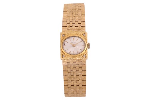Lot 362 - Jean Renet Gold & Diamond-set Wristwatch...