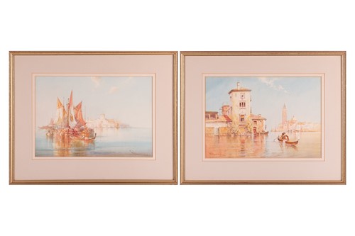 Lot 43 - William Knox (British 1862-1925) A pair of...