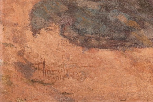 Lot Fernando Amorsolo (Filipino 1892-1972) Girl...