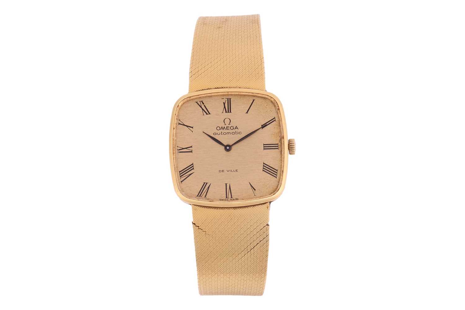 Lot Omega 18ct Gold De Ville Wristwatch Reference:...