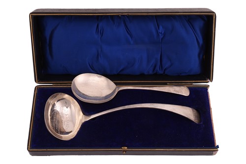 Lot 448 - Two presentation pieces with associations to...