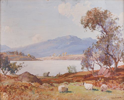 Lot 48 - Tom Campbell (Scottish 1865-1943) Scottish...