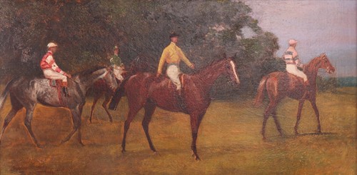 Lot 53 - Adrian Jones (British 1845-1938) Waiting for...