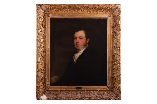 Lot 147 - English School, 19th century Portrait of A...