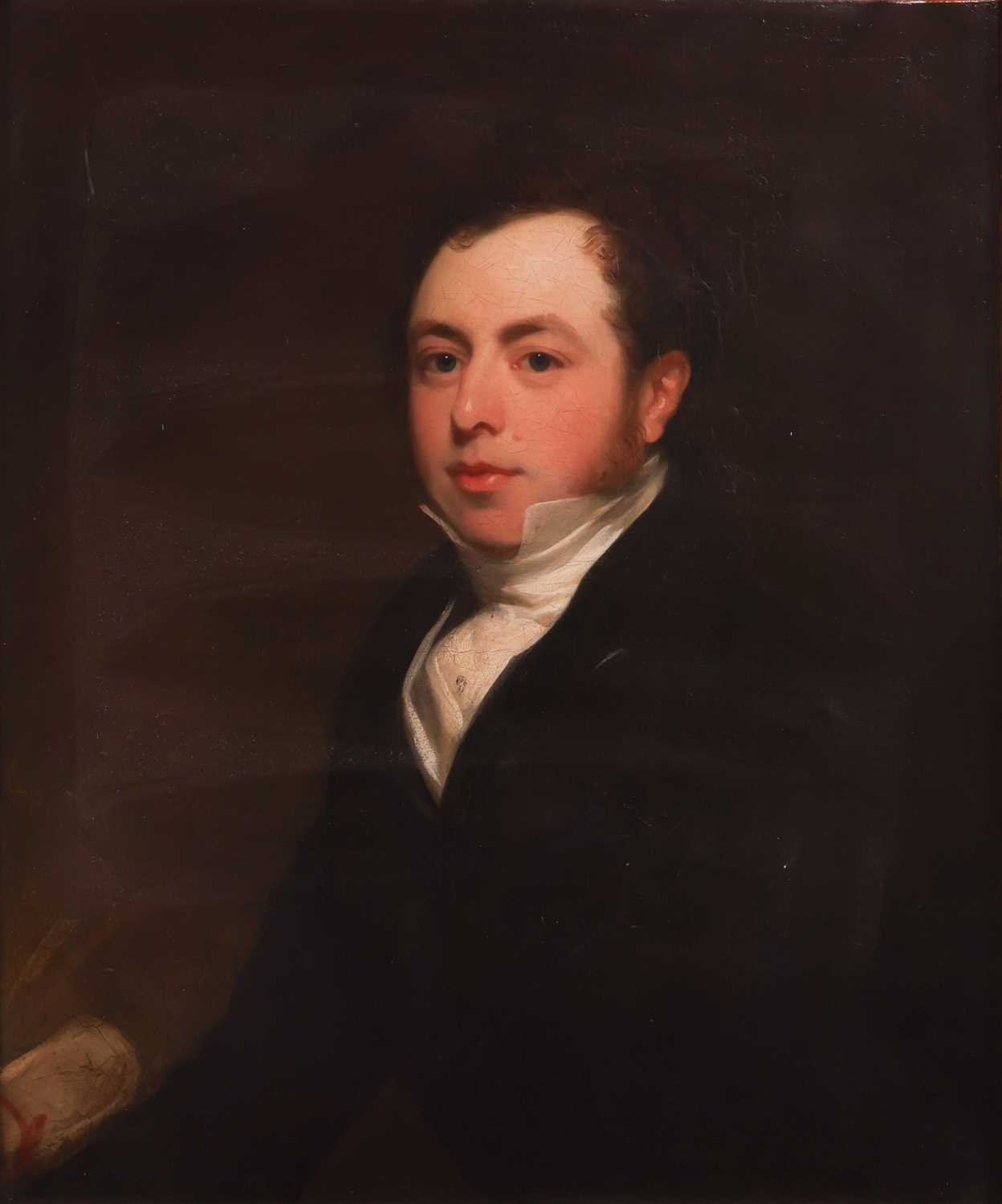 Lot 147 - English School, 19th century Portrait of A...