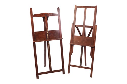 Lot A Victorian mahogany Artist's rise and fall...
