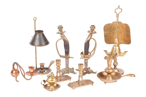 Lot 276 - An agglomeration of brass and copper...