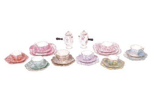 Lot A collection of early 20th century Shelley /...