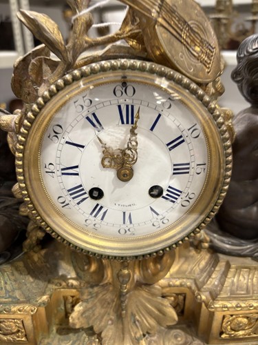 Lot 180 - A 19th century French bronze and gilt metal...