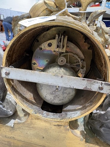 Lot 180 - A 19th century French bronze and gilt metal...