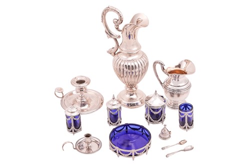 Lot 436 - A Gabriel Larriva of Cordoba silver chamber...