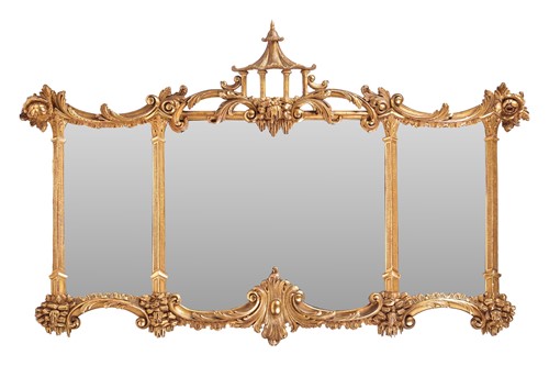 Lot An 18th-century Rococo-style carved and gilt...