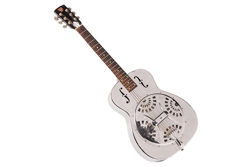 Lot A 'Dobro 36' metal-bodied six string resonator...