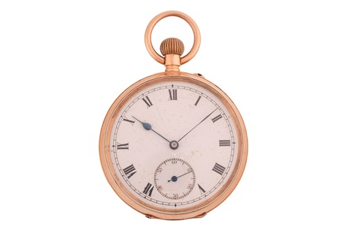 Lot 407 - Stockwell & Co – A 12ct Gold open-face pocket...