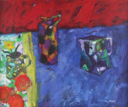 Lot 107 - William Selby (British b.1933) Three Jugs...