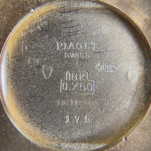 Lot Piaget An 18ct Yellow Gold Woven Texture...