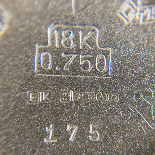 Lot Piaget An 18ct Yellow Gold Woven Texture...