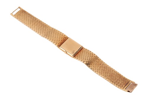 Lot Piaget An 18ct Yellow Gold Woven Texture...