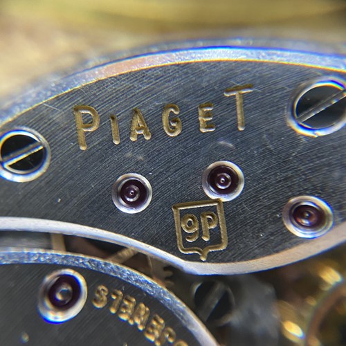 Lot Piaget An 18ct Yellow Gold Woven Texture...