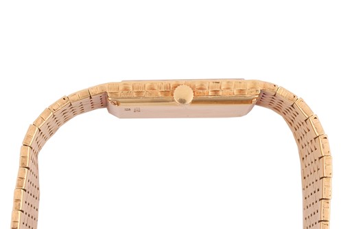 Lot Piaget An 18ct Yellow Gold Woven Texture...