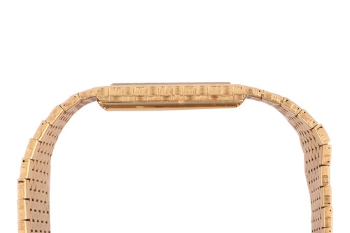 Lot Piaget An 18ct Yellow Gold Woven Texture...