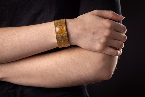 Lot Kutchinsky An 18ct Yellow Gold Wristwatch,...