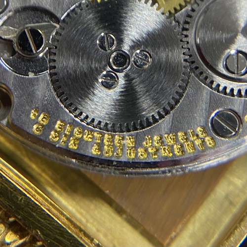 Lot Kutchinsky An 18ct Yellow Gold Wristwatch,...