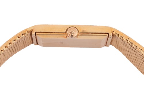 Lot Kutchinsky An 18ct Yellow Gold Wristwatch,...