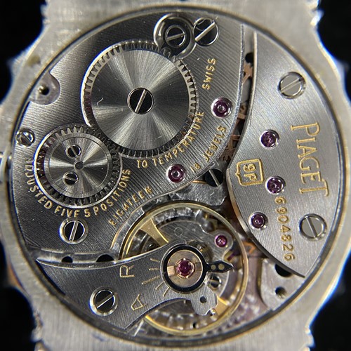 Lot Piaget An 18ct White Gold Diamond-Set...