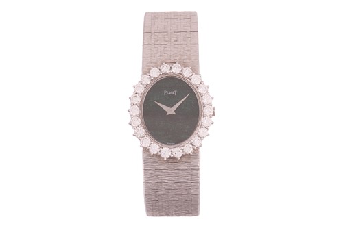Lot Piaget An 18ct White Gold Diamond-Set...