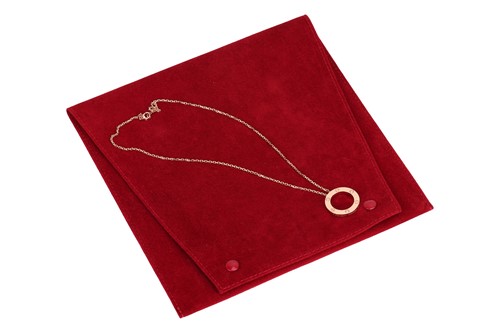 Lot 309 - Cartier - a 'Love' pendant on chain, set with...