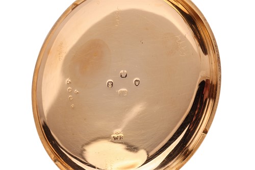 Lot 338 - A Finlay & Field of Glasgow; An 18ct gold open-...