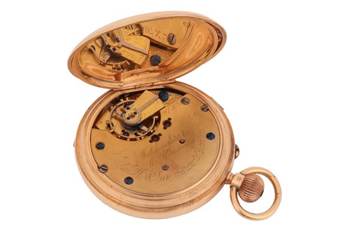 Lot Smith & Son - An 18ct Gold Full-Hunter...