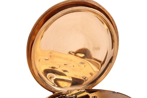 Lot Smith & Son - An 18ct Gold Full-Hunter...