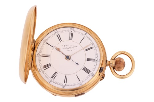 Lot Smith & Son - An 18ct Gold Full-Hunter...