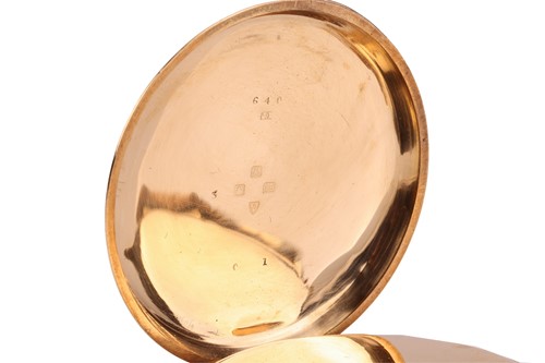 Lot Smith & Son - An 18ct Gold Full-Hunter...