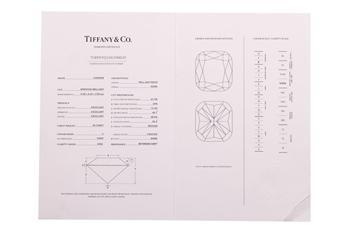 Lot Tiffany & Co. - A 'Tiffany Soleste' double row...