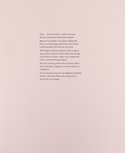 Lot 70 - Henry Moore (British 1898-1986) Trees (1979) -...