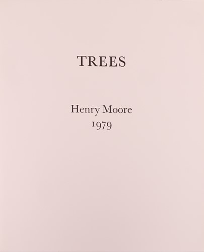 Lot 70 - Henry Moore (British 1898-1986) Trees (1979) -...