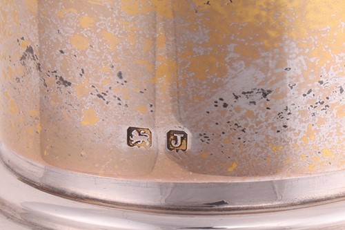 Lot 405 - An Art Deco silver and silver gilt 'recipe'...