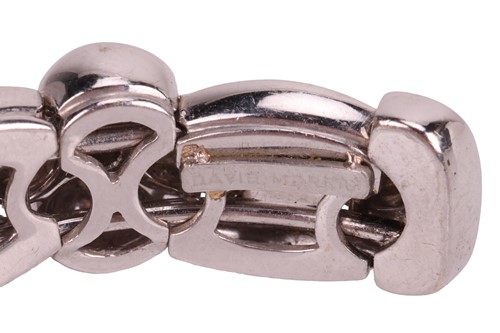 Lot 302 - David Morris - a diamond-set flexible torque...