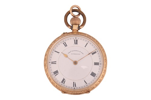 Lot Thomas Russell of Liverpool - An 18ct Gold...