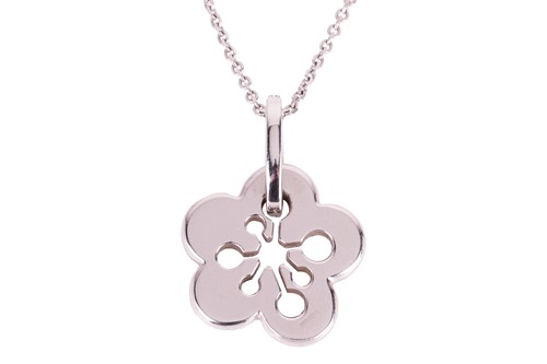 Lot Boodles - An 18ct white gold diamond-set...