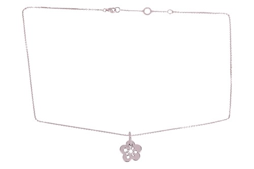 Lot Boodles - An 18ct white gold diamond-set...