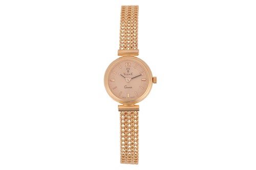 Lot 295 - Vicence A ‘9K’Dress Watch Year: Strap...